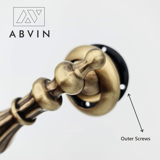 ABVIN Vintage Design look Modern Solid Long Pull Bar Handles For Doors