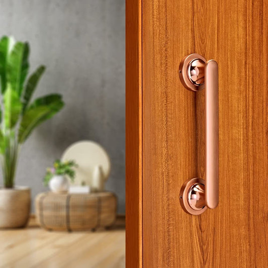 Dual Tone Copper Door Handle, Door Handles for Main Door - 1 Pcs