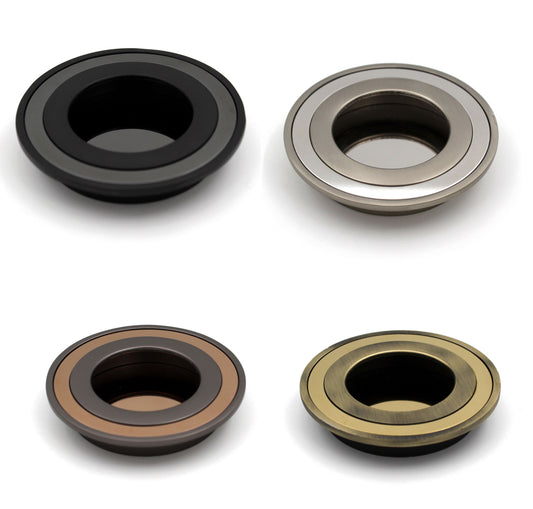 Embedded ABVIN Sliding door Concealed And Drawer handles Flush Pull Cabinet Dresser Slider Handle And Drawer pulls - 1 pcs