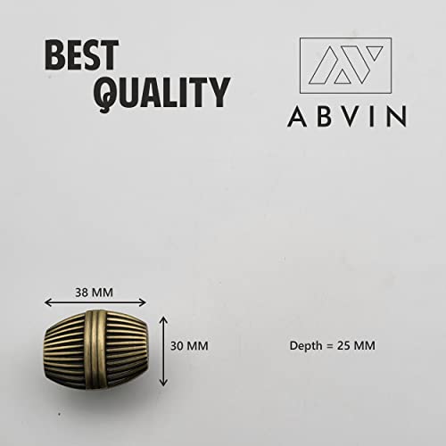 Barrel Knobs Unique Cabinet Pulls, Beautiful Drawer Knobs, Decorative Knobs, Dresser Knobs, Drawer Pulls, Knobs and Pulls - Antique Finish - 1 pcs