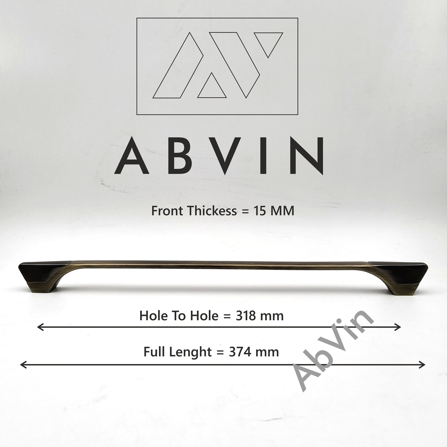 Modern Grey Antique Handles Pulls Cabinet Drawer Dresser Furniture Handle Pulls - 1 pcs