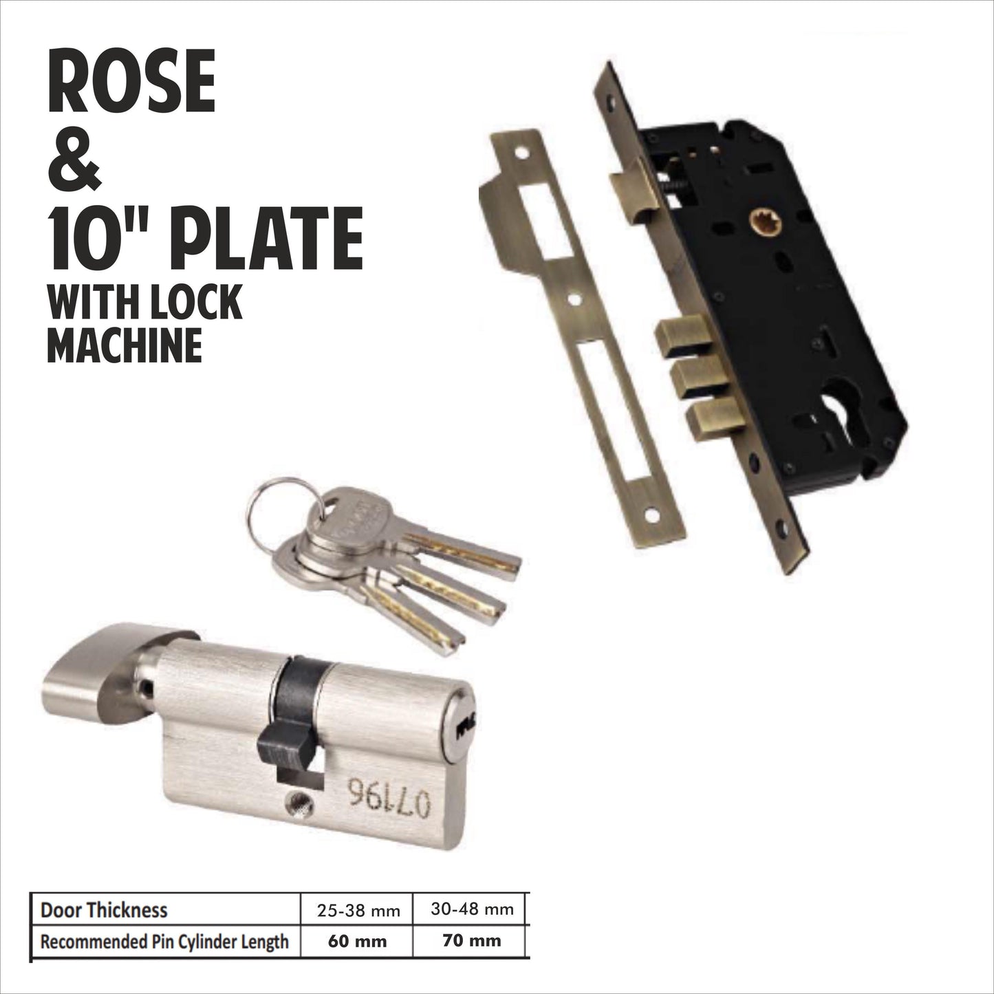 Lion Pair of Solid Brass Door Handles Stunning New Hex Lever on round rose. contemporary lever door handle