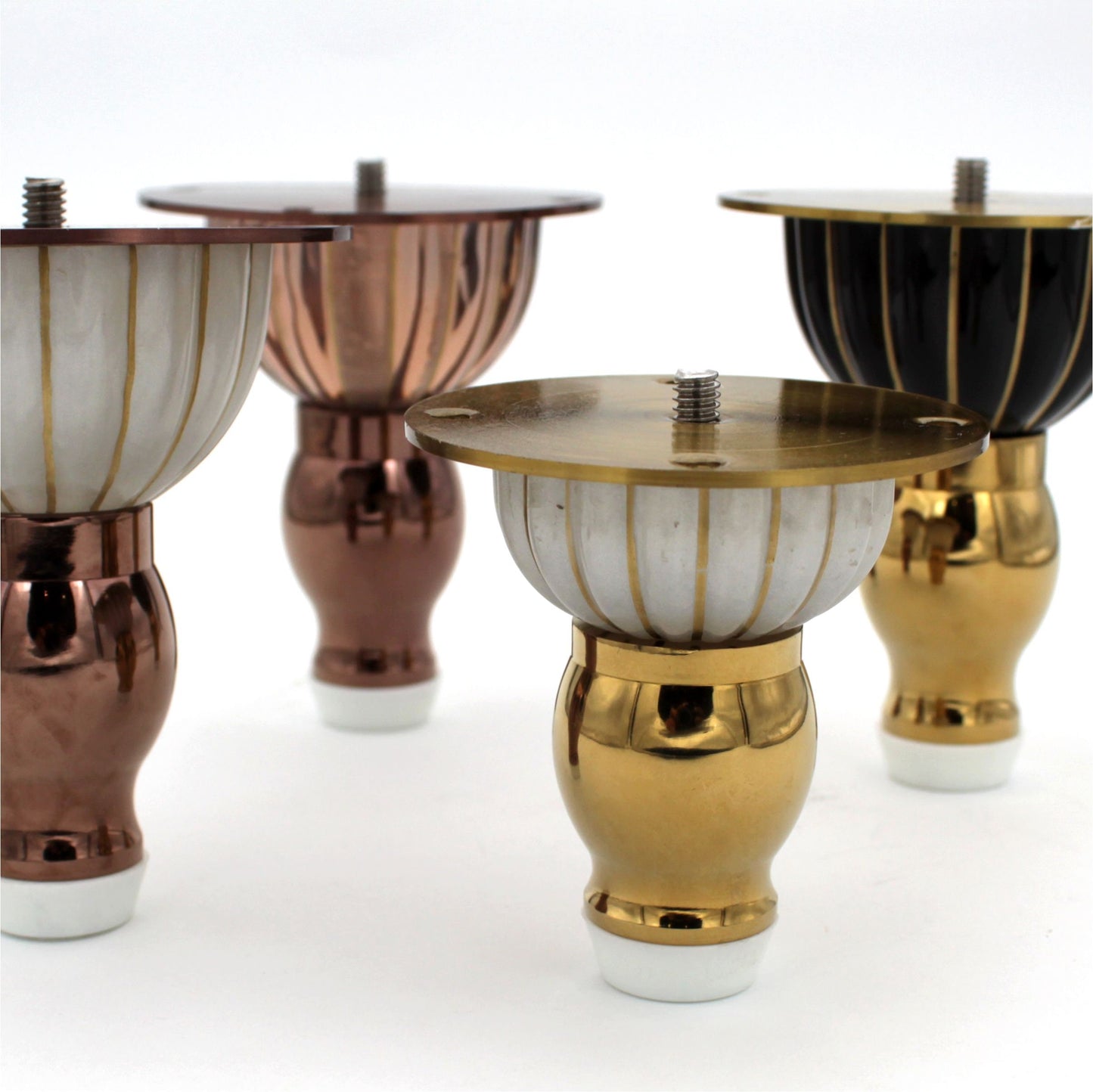 Ceramic Modern Legs, Furniture Legs, IKEA Legs, sofa legs, table legs, cabinet legs, support foot, TV cabinet foot - 1 pcs price