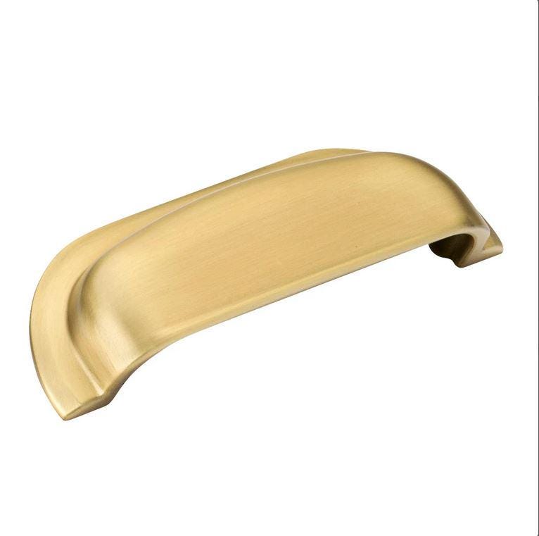 Premium Thin Matt Solid Brass Bar Handles, Modern Gold Cabinet Hardware, Furniture Pulls for Doors, Cabinets, Cupboards & Drawers