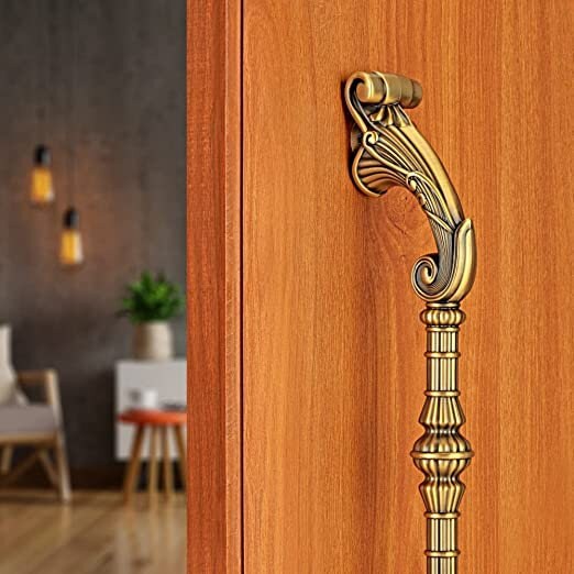 Dhanush Door Handles for Main Door / Main Door Handle /Glass Door Handle / Door Handle ( Pack of 1, Antique Finish)
