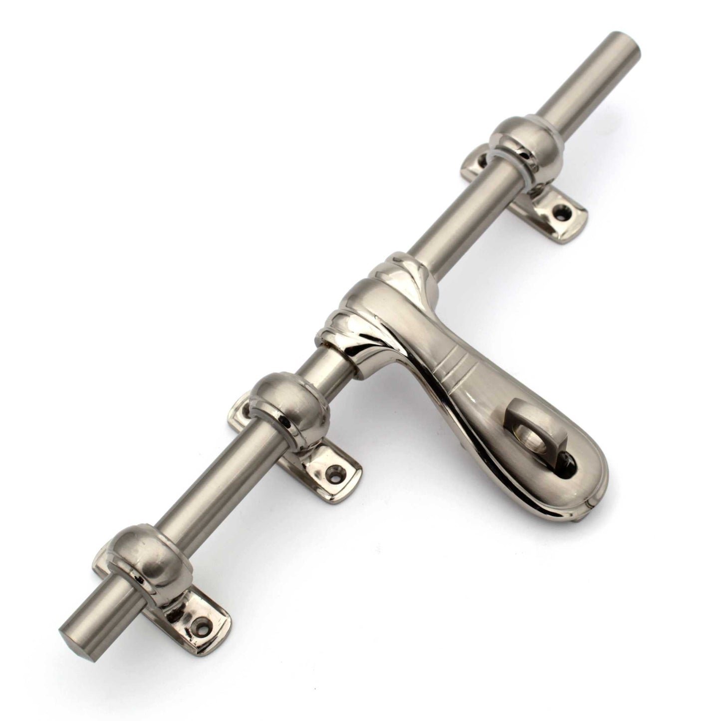 Main Door 12 inch Matt Finish Aldrop – 100% Handmade Solid Brass Latch, Traditional Design