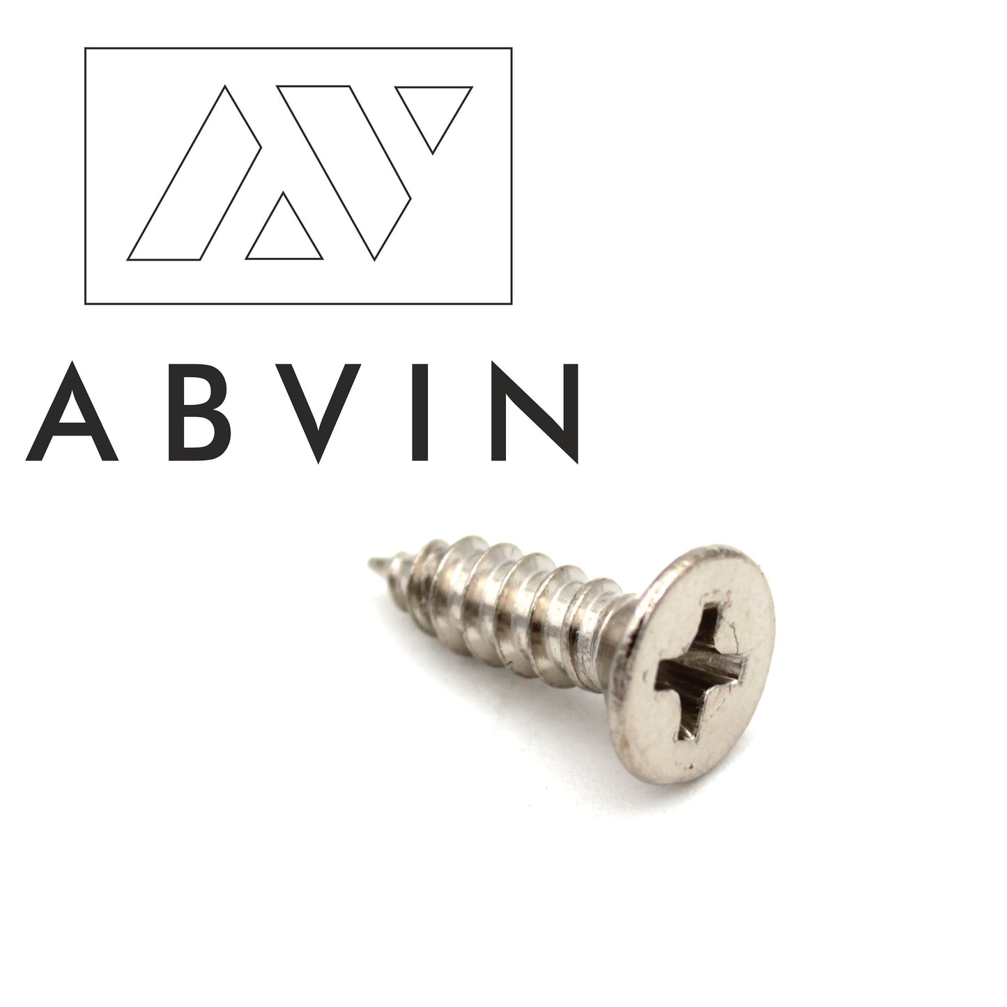 Stainless Steel Screws New Fully Threaded Wood Screws in all Sizes Flat plus head