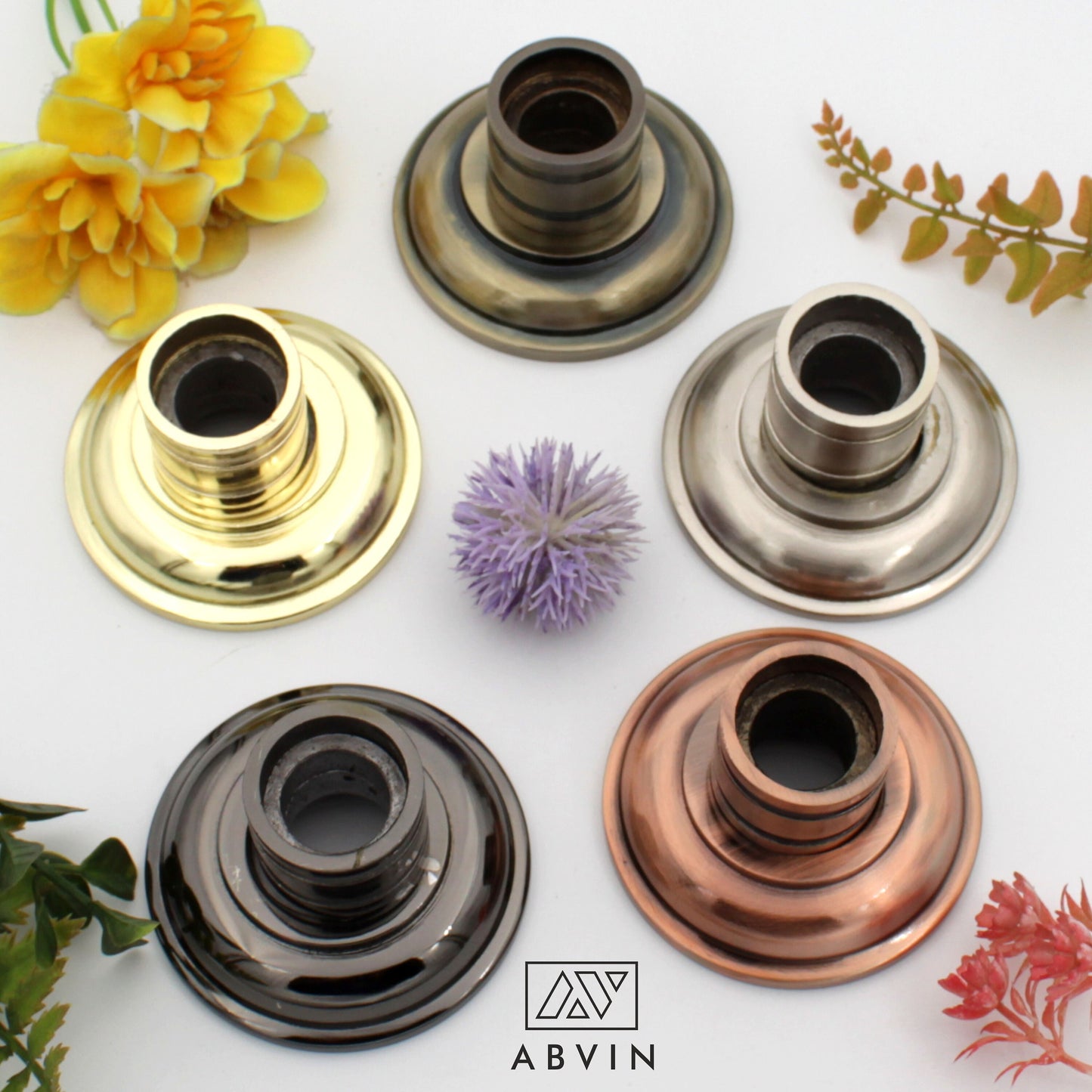 Designer Heavy Supports window finials (for Rod 1 Inch)