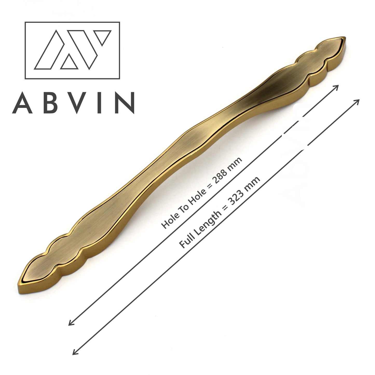 Luxury Modern Unique Antique Gold Handles Pulls Cabinet Drawer Dresser Furniture Knob Handle Appliance Pulls 1 piece