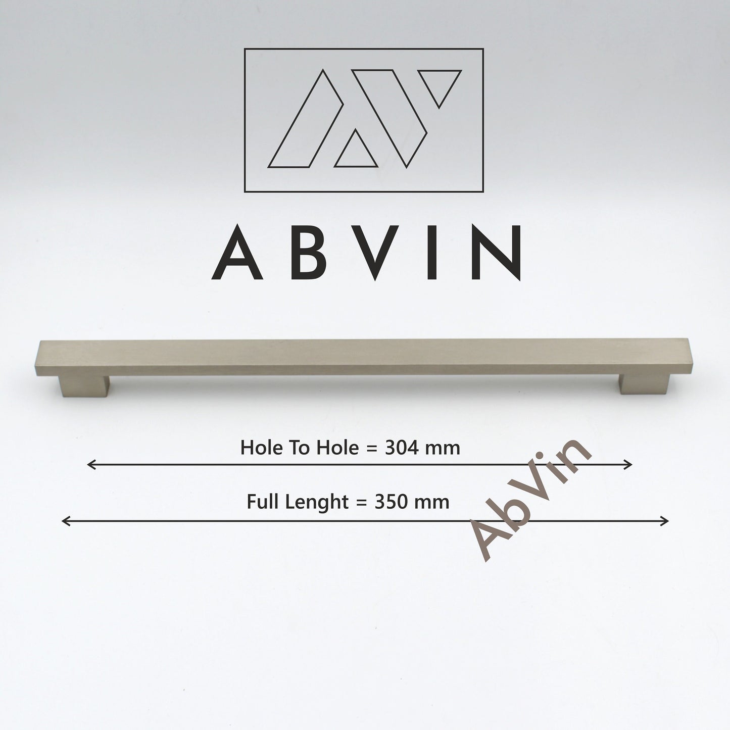 ABVIN PREMIUM Matt SS Modern Solid Long Pull Bar Handles For Doors Cabinets Cupboards Drawers