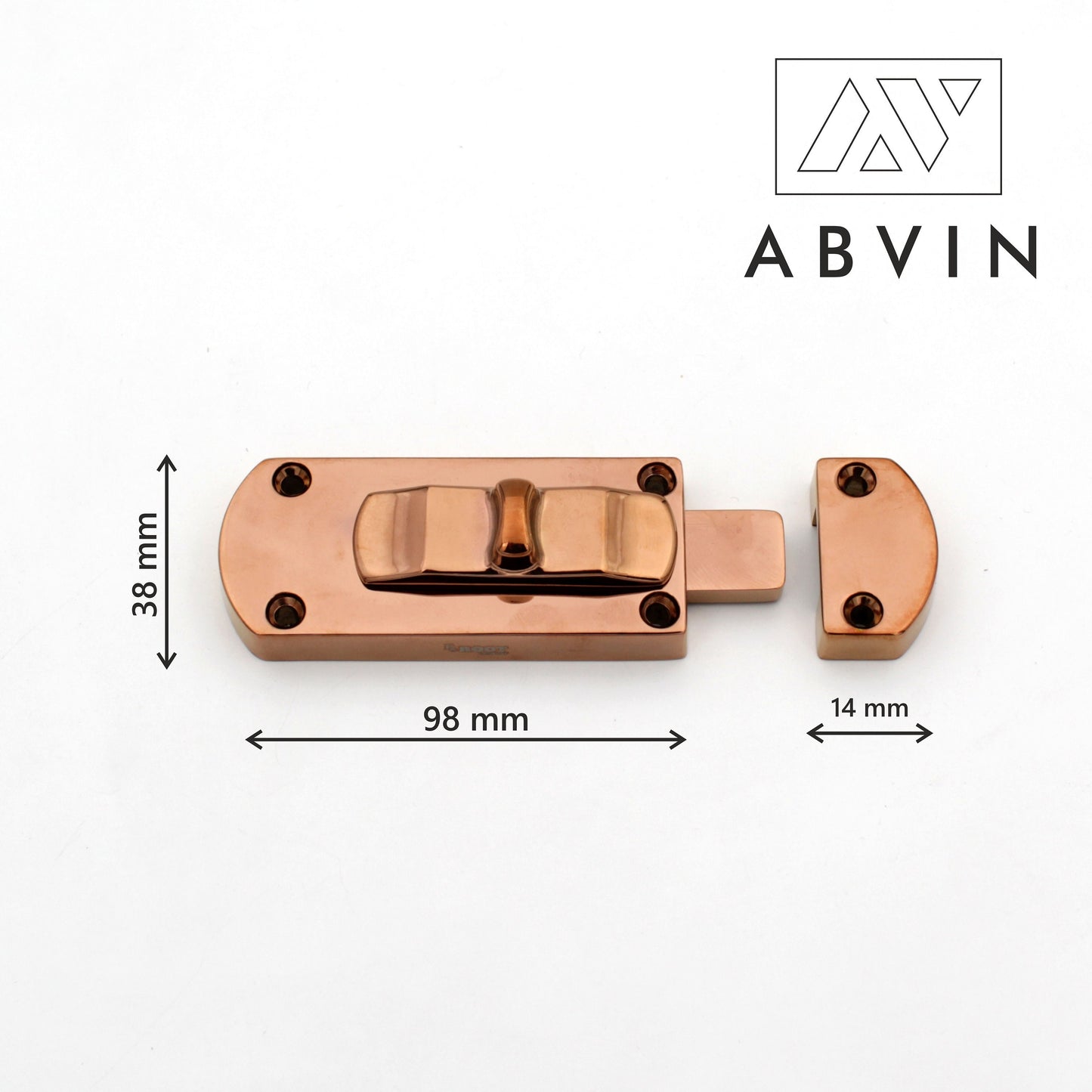 Cupboard Latch Cabinet Kitchen Door Latch Rim Lock Vintage English Shaker Style Sliding Bolt Latch/ Door Lock