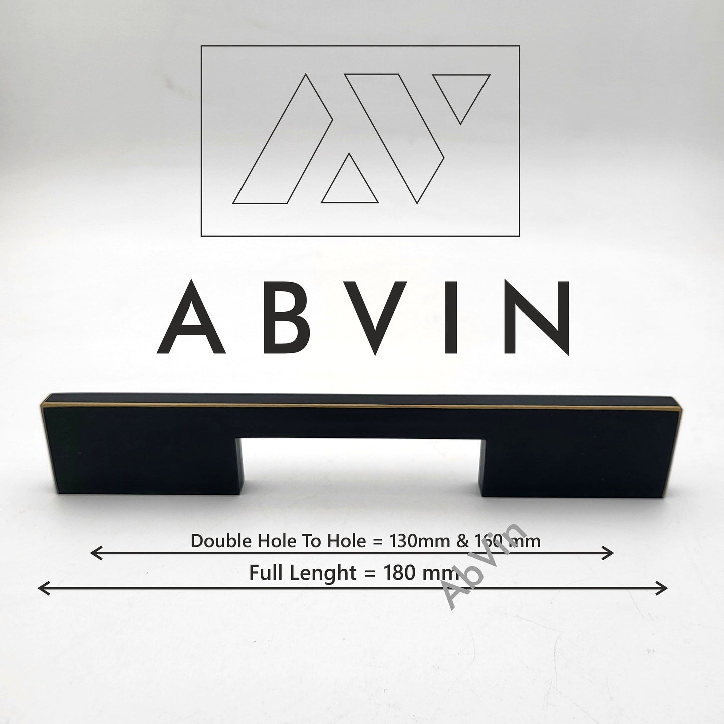 PREMIUM Black Matt Gold Modern Solid Long Pull Bar Handles For Doors Cabinets Cupboards Drawers