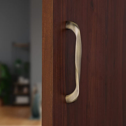 ABVIN Glossy Antique look Modern Solid Long Pull Bar Handles For Doors Cabinets Cupboards Drawers