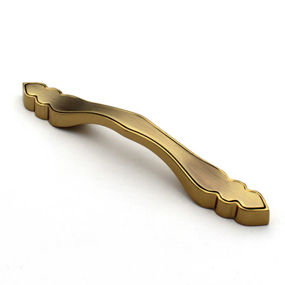 Luxury Modern Unique Antique Gold Handles Pulls Cabinet Drawer Dresser Furniture Knob Handle Appliance Pulls 1 piece