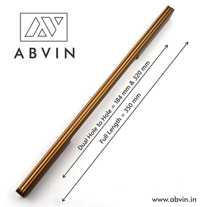 Modern Matt Gold Brush Handles Pulls Cabinet Drawer Dresser Furniture Knob Handle Appliance Pulls - 1 pcs