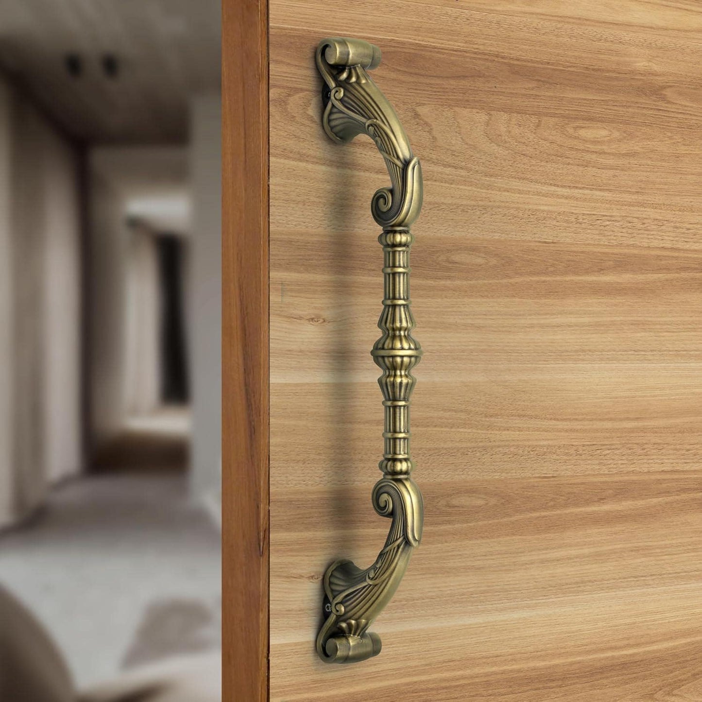 Dhanush Door Handles for Main Door / Main Door Handle /Glass Door Handle / Door Handle ( Pack of 1, Antique Finish)