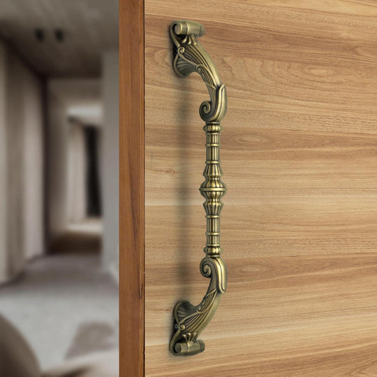 Dhanush Door Handles for Main Door / Main Door Handle /Glass Door Handle / Door Handle ( Pack of 1, Antique Finish)