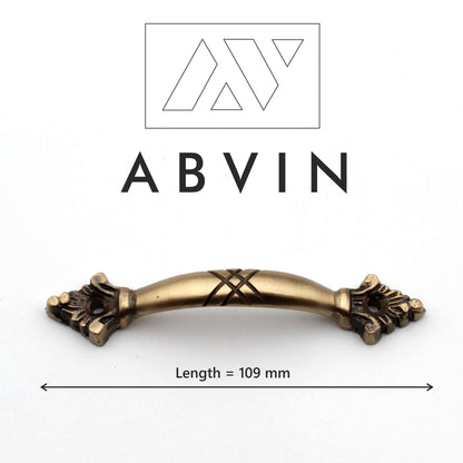 Premium Solid Brass Bar Handles, Modern Cabinet Hardware, Furniture Pulls for Doors, Cabinets, Cupboards & Drawers