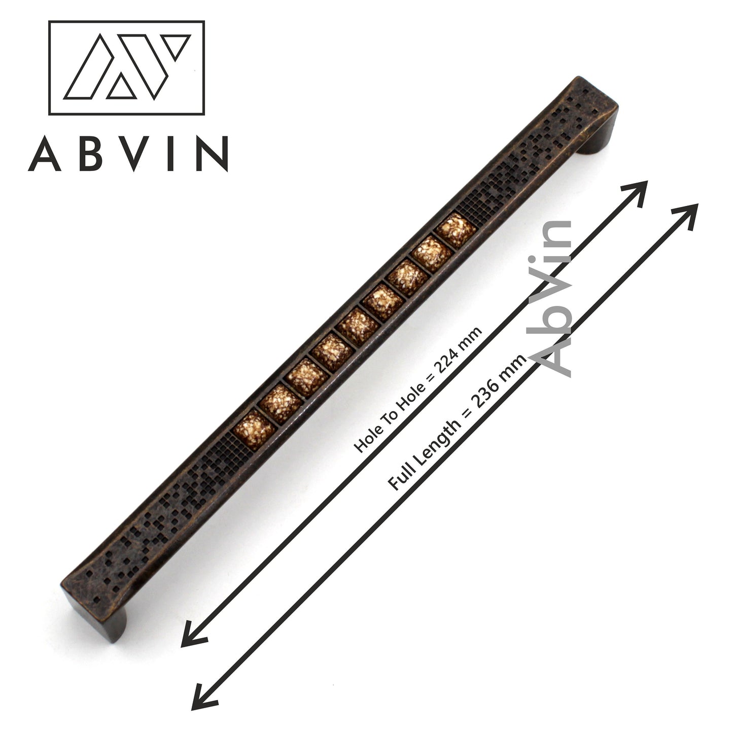 Modern Marble Vintage  Handles Pulls Cabinet Drawer Dresser Furniture Knob Handle Appliance Pulls - 1 pcs