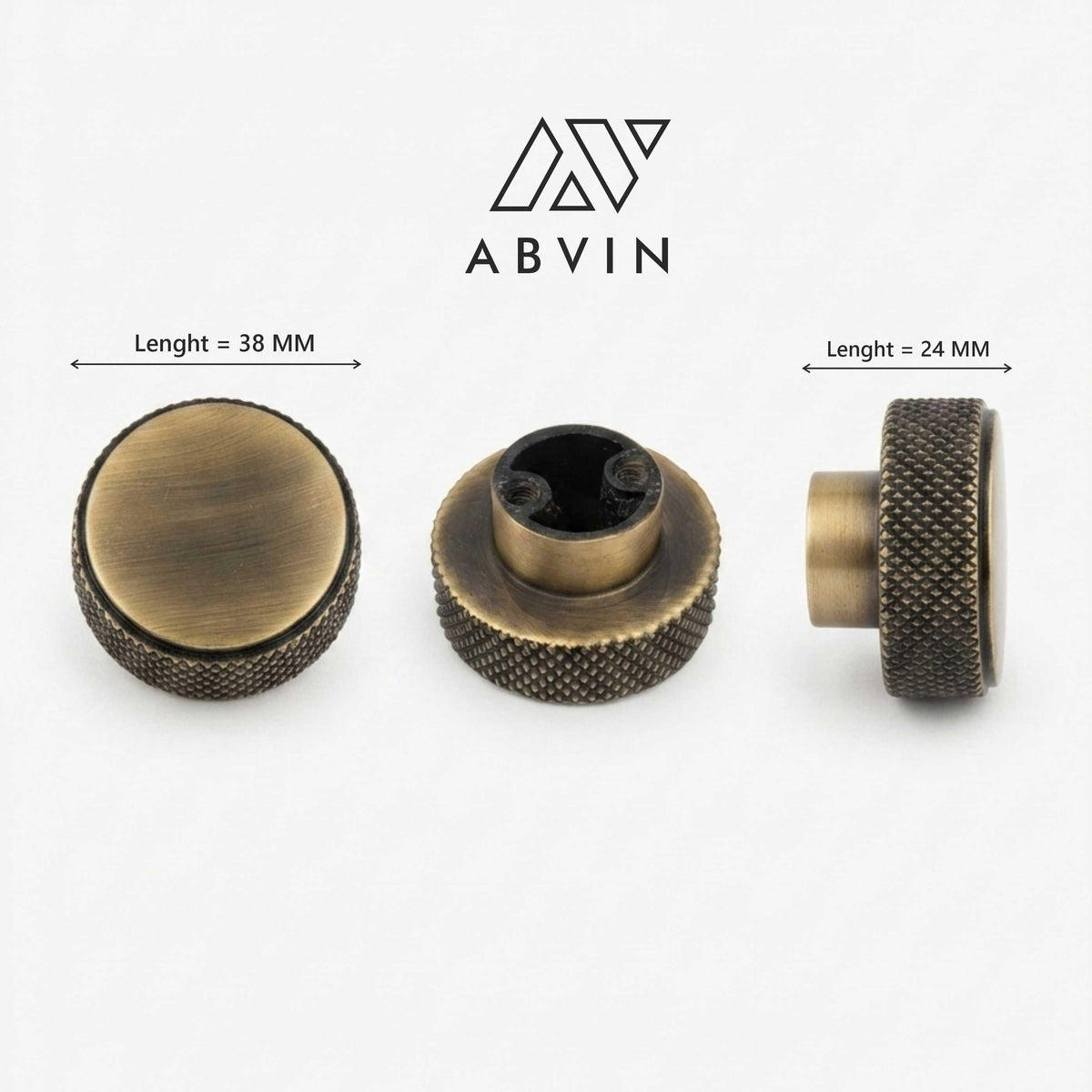 Antique Knurled handles Unique Cabinet Beautiful Decorative Dresser Drawer Knobs and Pulls - 1 pcs