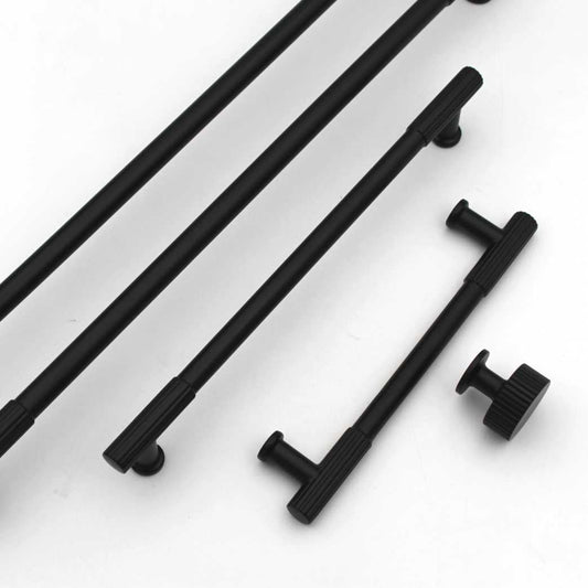 Black Finish Cabinet Pull Handle – Antique Finish | Modern Bar Handle for Kitchen, Drawer & Wardrobe (1 Pc)