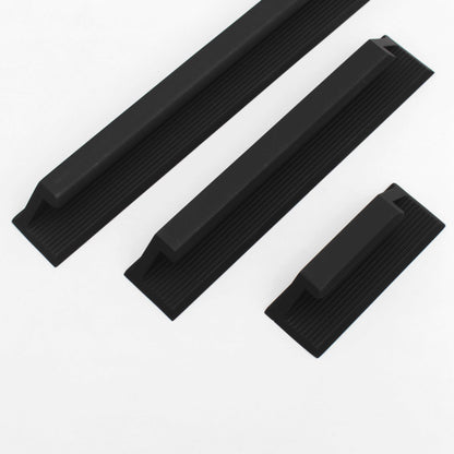 Modern Matt Black Cabinet Pull Bar Handles: Minimalist Door & Drawer Hardware