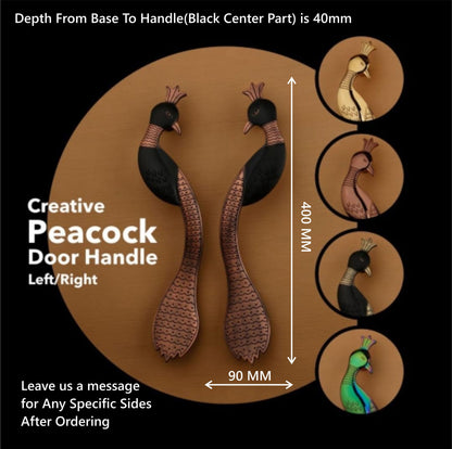 Peacock Antique Door Handle, Door Handles for Main Door, Handles for Door