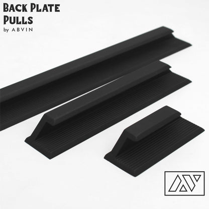 Modern Matt Black Cabinet Pull Bar Handles: Minimalist Door & Drawer Hardware