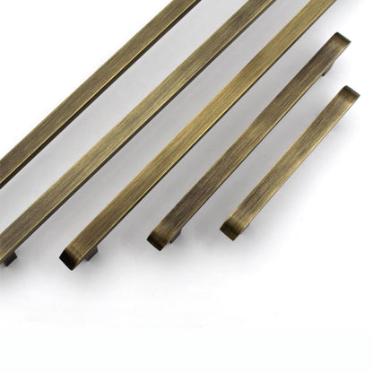 Antique Cabinet Bar Pull Handles Drawer Dresser Furniture Knob Handle Appliance Pulls Gold Kitchen cupboard - 1 piece