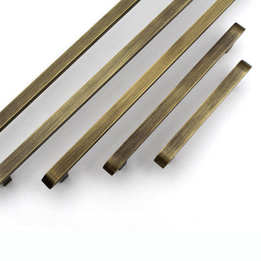 Antique Cabinet Bar Pull Handles Drawer Dresser Furniture Knob Handle Appliance Pulls Gold Kitchen cupboard - 1 piece