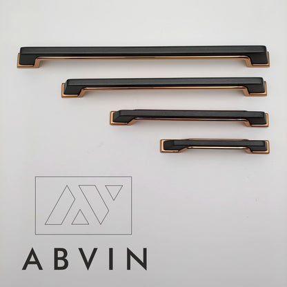 Modern Grey Gold Handles Pulls Cabinet Drawer Dresser Furniture Knob Handle Appliance Pulls - 1 pcs