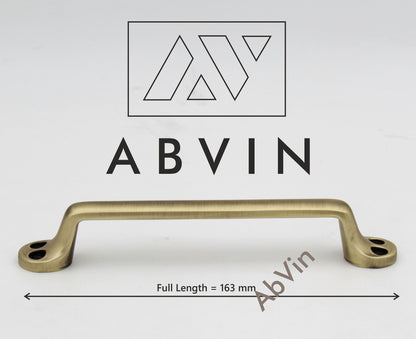 Vintage Antique Handles Pulls Outer Screws Cabinet Drawer Dresser Furniture Knob Handle Pulls - 1 pcs