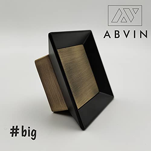 ABVIN Black Antique Square Cabinet KNOBS - 1 Pcs