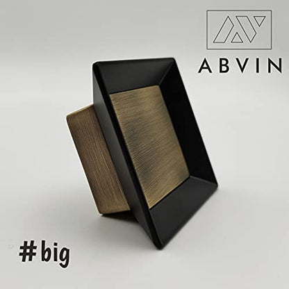 ABVIN Black Antique Square Cabinet KNOBS - 1 Pcs