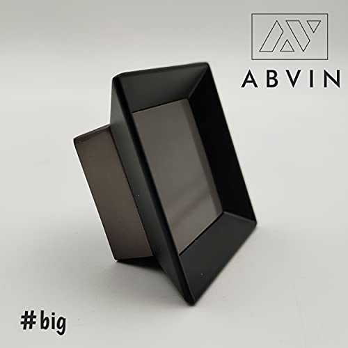 ABVIN Grey Black Square Cabinet KNOBS - 1 Pcs
