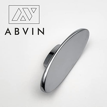 ABVIN Oval Chrome Knobs Unique Cabinet Pulls, Beautiful Drawer Knobs, Decorative Knobs, Dresser Knobs, Drawer Pulls, Knobs and Pulls