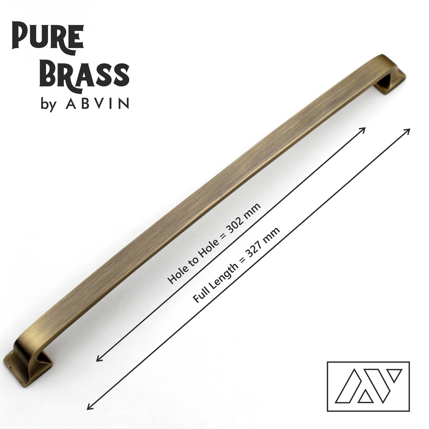 Antique Brass Cabinet Bar Pull Handles Drawer Dresser Furniture Knob Handle Appliance Pulls Gold Kitchen cupboard - 1 piece