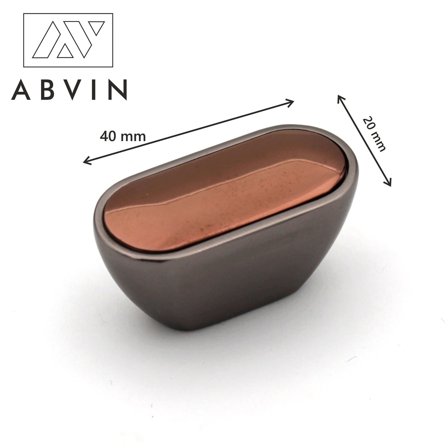 Modern Grey Copper Handles Pulls Cabinet Drawer Dresser Furniture Knob Handle Appliance Pulls - 1 pcs