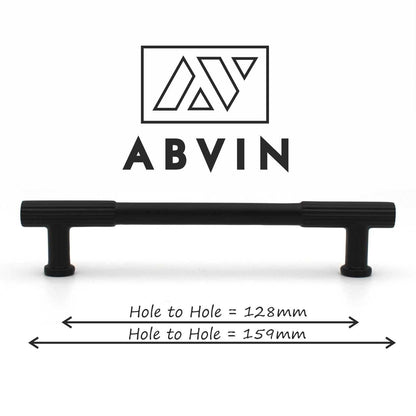 Black Finish Cabinet Pull Handle – Antique Finish | Modern Bar Handle for Kitchen, Drawer & Wardrobe (1 Pc)