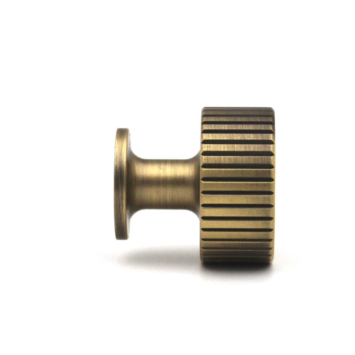 ABVIN Premium Brass Antique Knurled Knobs Handles, Furniture Pulls Cabinets Cupboards Drawers knob