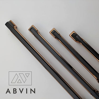 Modern Grey Gold Handles Pulls Cabinet Drawer Dresser Furniture Knob Handle Appliance Pulls - 1 pcs