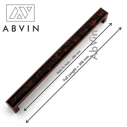 Modern Corian Marble Copper Handles Pulls Cabinet Drawer Dresser Furniture Knob Handle Appliance Pulls - 1 pcs