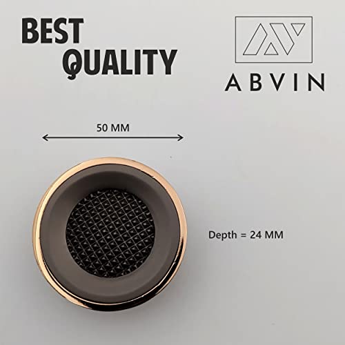 Grey Gold Round Knobs Textured Unique Cabinet Pulls, Beautiful Drawer Knobs, Decorative Knobs, Dresser Knobs, Drawer Pulls, Knobs and Pulls - 1 pcs