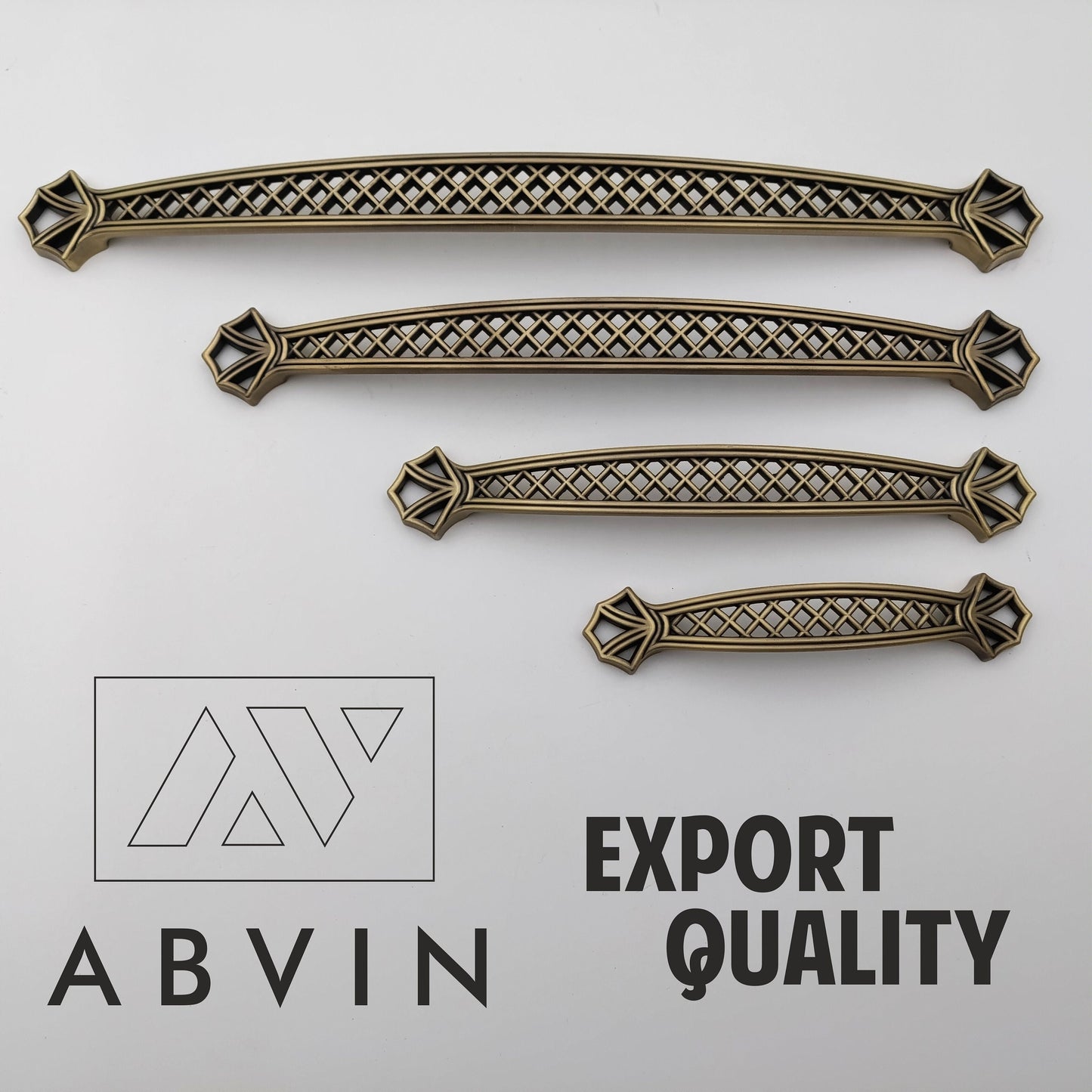 Jali Antique Handles Pulls Cabinet Drawer Dresser Furniture Knob Handle Pulls - 1 pcs