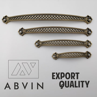 Jali Antique Handles Pulls Cabinet Drawer Dresser Furniture Knob Handle Pulls - 1 pcs