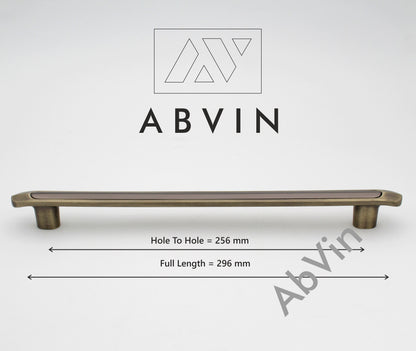 Modern Dual Tone Handles Pulls Cabinet Drawer Dresser Furniture Knob Handle Pulls - 1 pcs