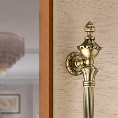 Antique Door Handle, Door Handles for Main Door, Handle Head Design - 1 Pcs