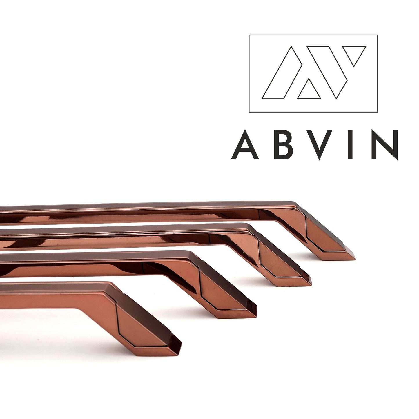 Modern Copper Handles Pulls Cabinet Drawer Dresser Furniture Appliance Knob Handle Pulls - 1 pcs