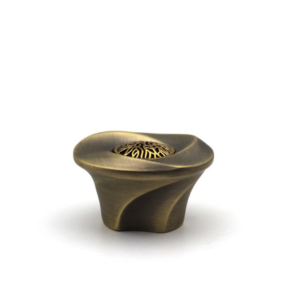 Premium Round Antique Gold knob Drawer Pulls Handles Dresser Cabinet  Kitchen Knobs - 1 piece