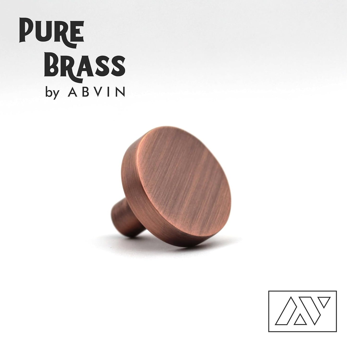 Premium Matt Copper Thin Matt Solid Brass Bar Handles, Modern Cabinet Hardware, Furniture Pulls for Doors, Cabinets, Cupboards Drawers